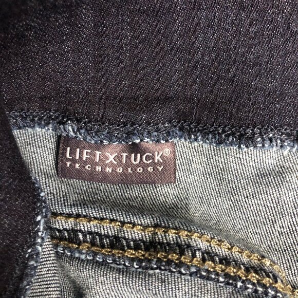 NYDJ Pull On Skinny Ankle Mabel Jeans Womens Size 12 Denim Lift Tuck Stretch NEW - Picture 6 of 7